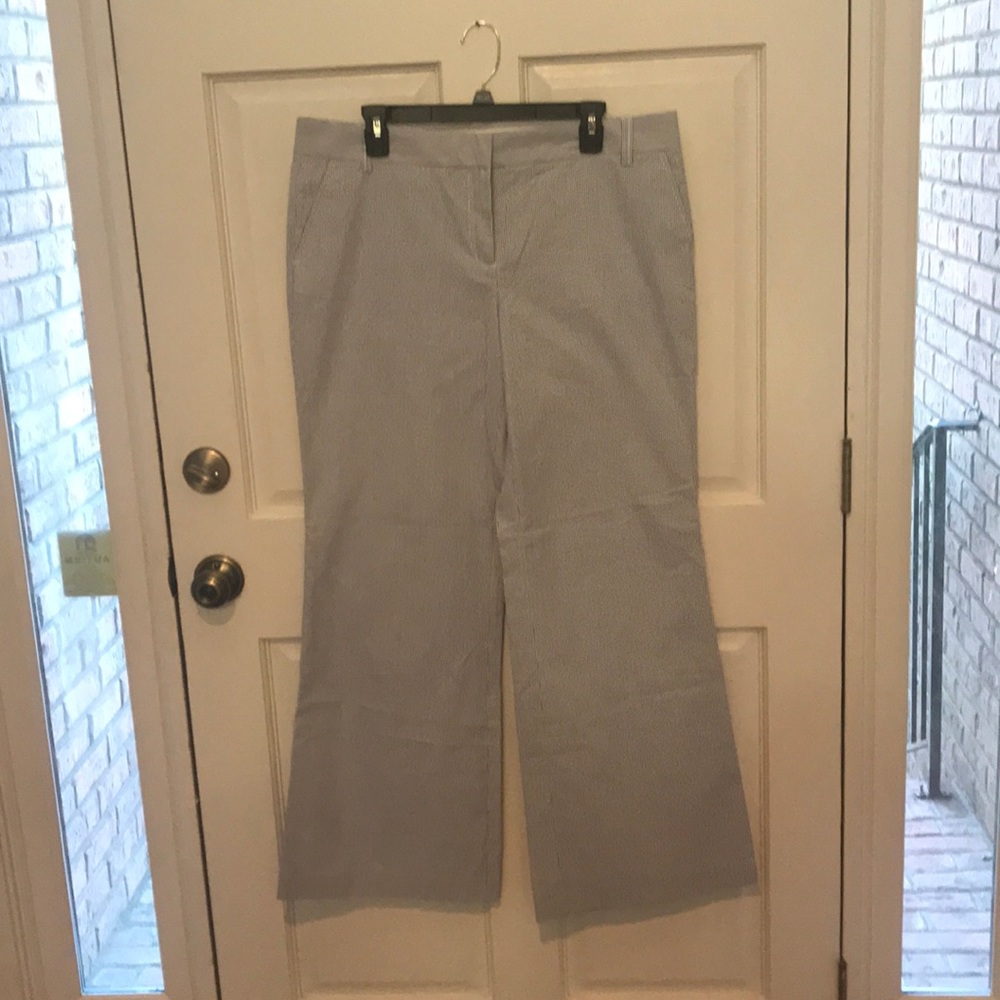 J Crew seersucker pants